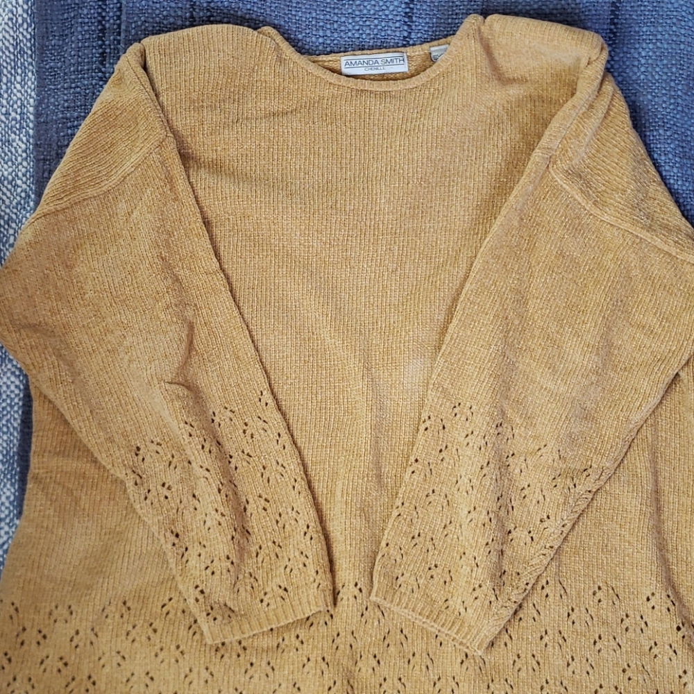 price drop: Vintage Chenille Sweater